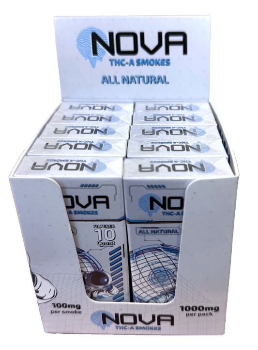 NOVA™ THC-A Pre-Rolls - 10-Pack - Carton